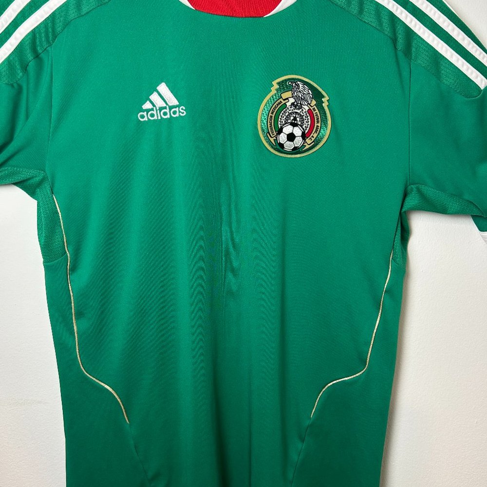 VINTAGE 2010-2011 Mexico National Futbol Jersey, Men's